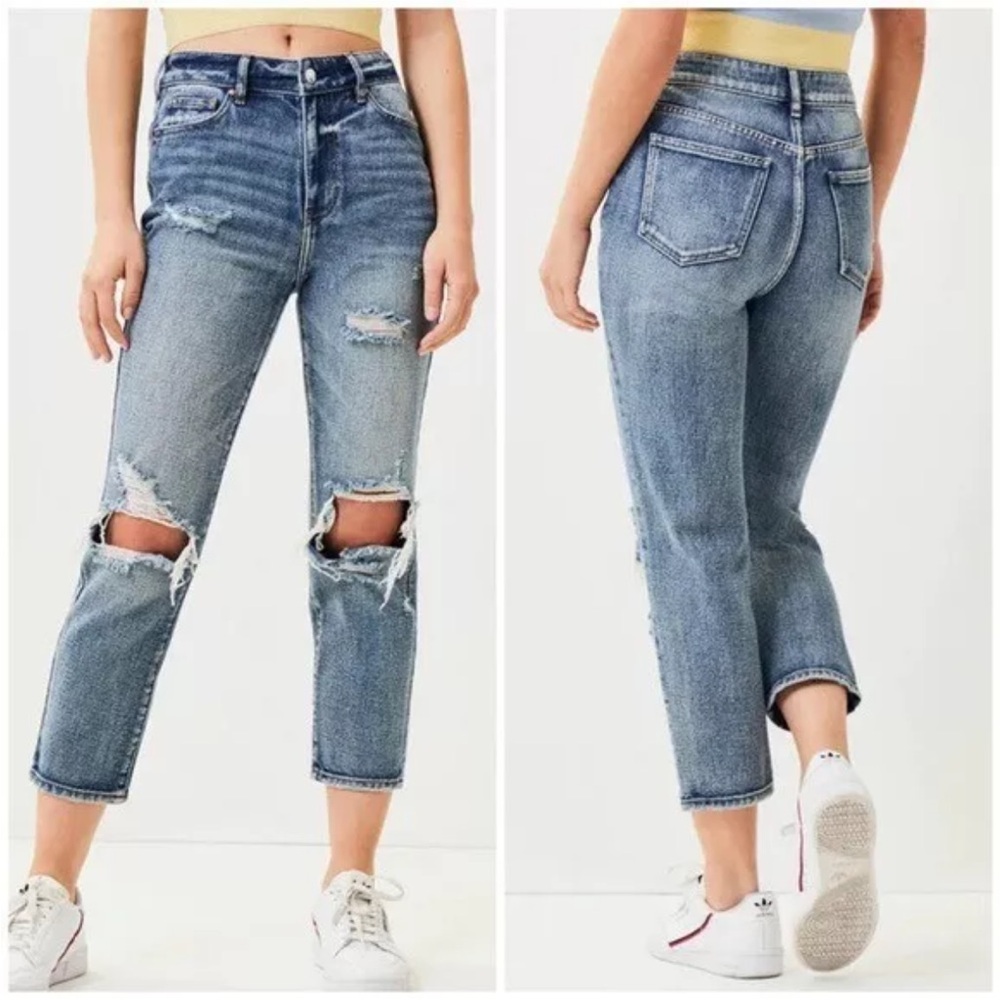 Pacsun Distressed Mom Jean